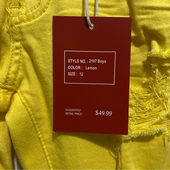 RPM Lemon Yellow Jeans - Picture 3 of 9